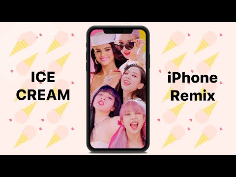 BLACKPINK - 'Ice Cream (with Selena Gomez)' [iPhone Ringtone Remix] Vertical Video