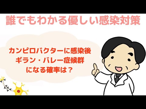 【食中毒を起こすカンピロバクターとギラン・バレー症候群の関係性】〜誰でもわかる優しい感染対策〜