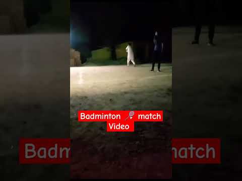 badminton match short video #short #video