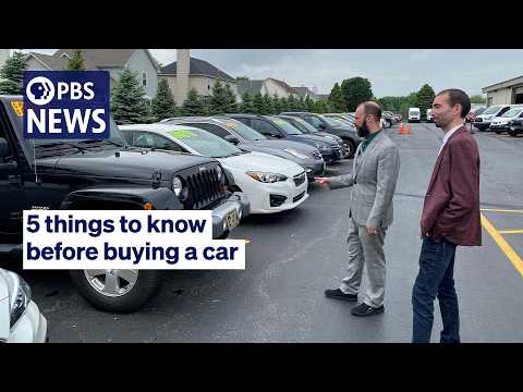 WATCH: 5 things to know before purchasing a car