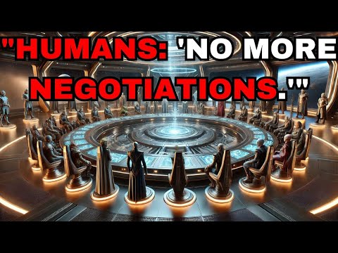 Galactic Leaders Stunned as Humans Walk Away from Talks  HFY Story