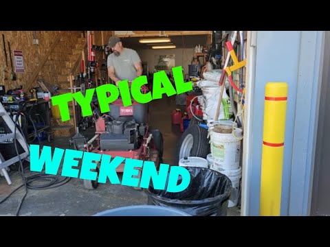 Typical Weekend Maintenance at the shop