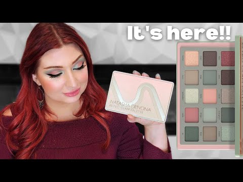 Natasha Denona Retro Glam Palette / THE BEST COLOR STORY Review / Swatches / Look