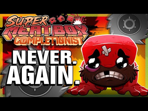 Super Meat Boy Requires THUMBS OF STEEL | The Completionist