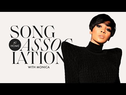 Monica Sings Stevie Wonder, Mary J. Blige and "So Gone" in a Game of Song Association | ELLE