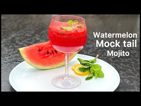 Fresh Watermelon 🍉 Mocktail |   Watermelon Mojito |  Watermelon 🍉 Juice Lemonade