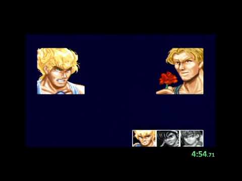 Fighter's History SNES - Ray Speedrun (Easiest) 8:51