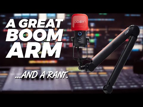 Joby Wavo Pod Microphone and Desktop Boom Arm Tech Review