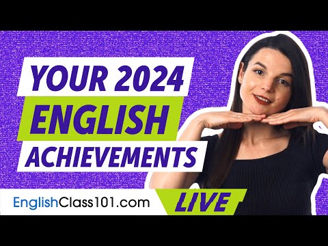 How to talk about the year's achievements in English