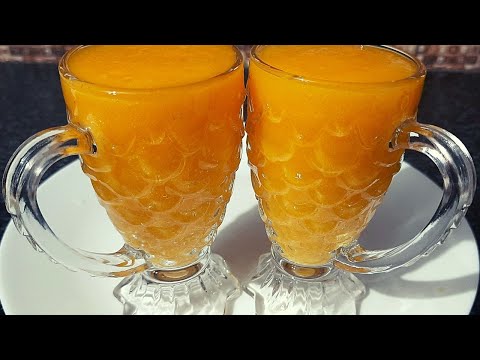 Mango juice recipe/simple mango juice/summer special juice/juice recipe/mango juice/healthy drink