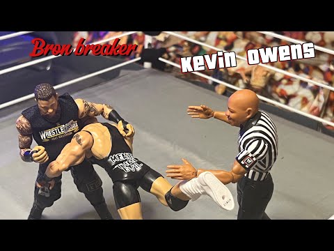 Bron breaker versus Kevin Owens#wwe #wrestling #wwefan #kevinowens#bronbreakker ￼