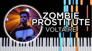 Zombie Prostitute (Voltaire) - Piano Tutorial