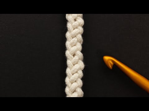 [Crochet Knots]  Double Crown Sennit