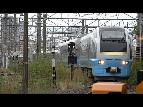 10/25/2024 Japan Railways: E653 Series K71 Set at Oku Rail Yard