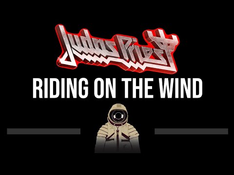 Judas Priest • Riding On The Wind (CC) 🎤 [Karaoke] [Instrumental]