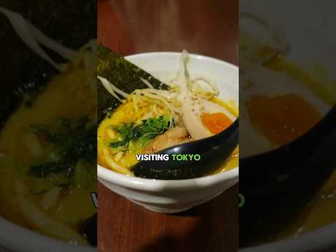 Mini Bowl Ramen Tasting Tour in Tokyo! #japan #tokyo #ramen