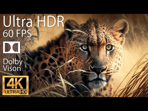 4K HDR 120fps Dolby Vision with Animal Sounds (Colorfully Dynamic) #60