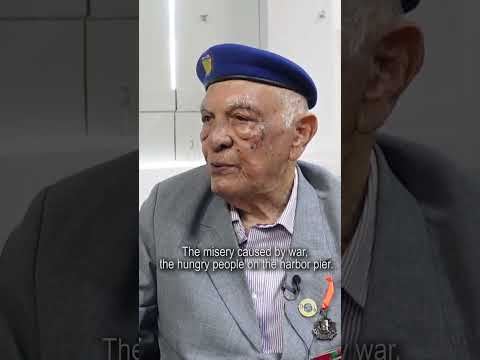 Brazilian WW2 Veteran About His Arrival in Italy