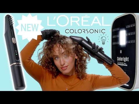 THESE two NEW Products will Change Hair Coloring Forever! (L'OREAL Colorsonic and Coloright)