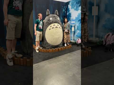 Have you taken your picture with Totoro at The World of #StudioGhibli Booth at #AnimeNYC