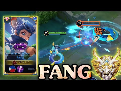 FANG MARKSMAN JUNGLE FULL GAMEPLAY RANK GRANDMASTER - HONOR OF KINGS