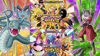 SSJ DAIMA GOKU & GLORIO BANNERS + NEW SNAKE PRINCESS & GENDARMERIE SUPER ATTACKS! DBZ Dokkan Battle