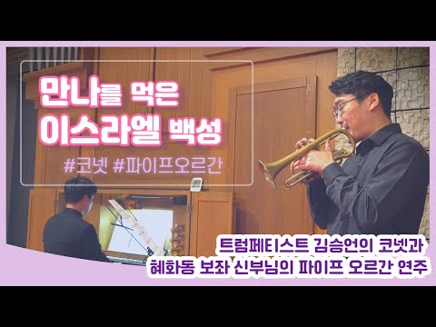 🍞가자, 약속의 땅으로! | *만나를 먹은 이스라엘 백성(가톨릭성가 177번) * 코넷 & 파이프오르간 연주 |트럼페티스트 김승언 trumpetist SeungEon Kim