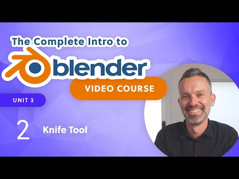 Blender Beginner Tutorial – Knife Tool