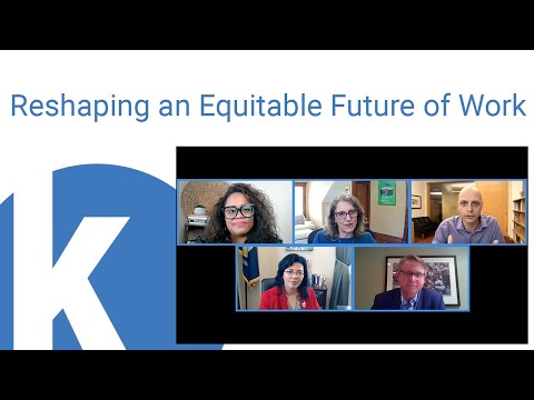 [Full Video] Kauffman Conversations: Reshaping an equitable future of work in a post-pandemic world