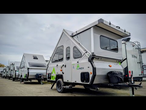 These Fit in a Garage! | A Liner Pop Up Trailers