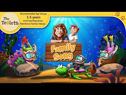 I Love My Family Song I Baby Shark Medley I Lion Family I Nursery Rhymes & Kids Songs I The Teolets