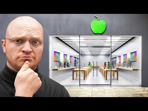 I Opened A SECRET Apple Store!