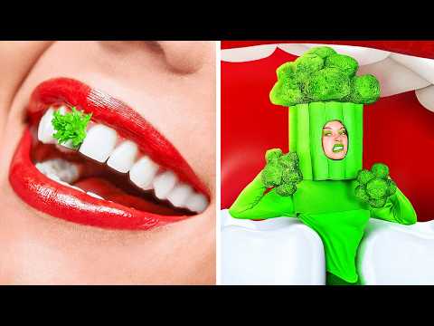 If Food Were People! Funny Healthy VS Junk Food Situations