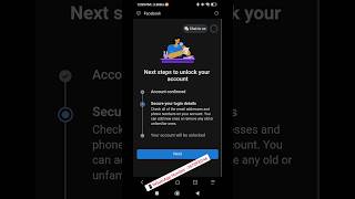 How To Unlock Lock Facebook Account