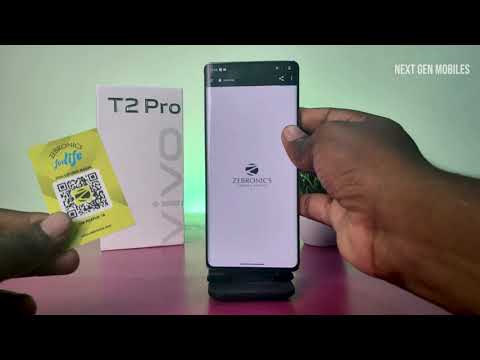 How To Scan QR code on  Vivo T2 Pro in English