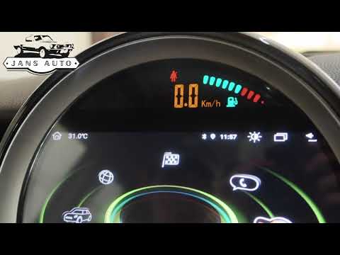 1636967 專用款 Mini cooper 9″ 8核4+64 Android 導航車機 機框跟車型