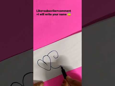 How to write VEDAS in bubble letters#shorts#viral#videos