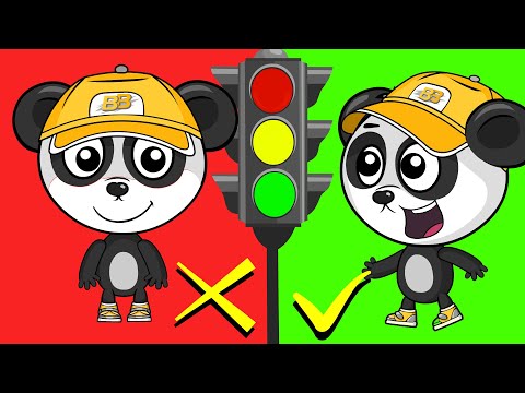 Educational Traffic Light Tales: Road Safety & Funny Cars Cartoon for Children!