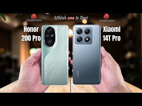 Honor 200 Pro vs Xiaomi 14T Pro  Full comparison ⚡Which one is Best