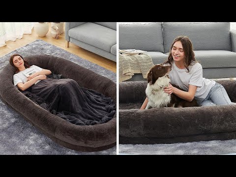 A Human Dog Bed? Yeah, It Exists!