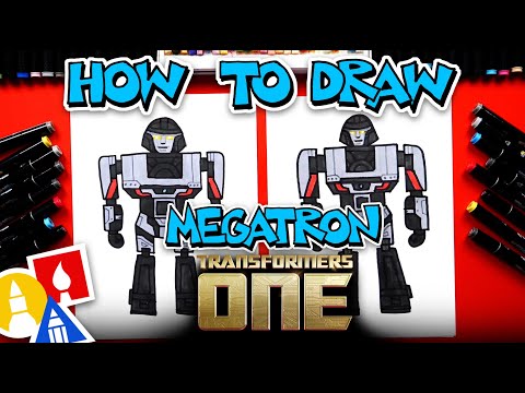 How To Draw Megatron From Transformers One Movie