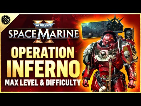 Space Marine 2 - Operation Inferno | Max Difficulty & Level | Heavy & Bulwark Class Gameplay