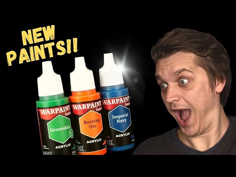 Are these going to be THE BEST paints for miniature painters going forward?