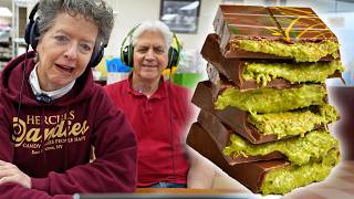 US Candy Makers React to Viral Dubai Chocolate Bar!