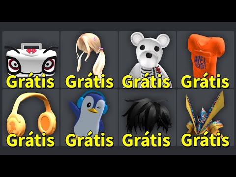 COMO GANHAR 8 ITEM GRÁTIS PARA MENINO E MENINA NO ROBLOX *POR POUCO TEMPO*!!