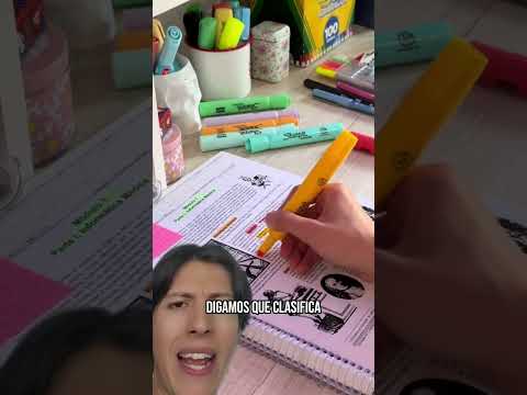 📙 Cómo Subrayar lo que ESTUDIAS