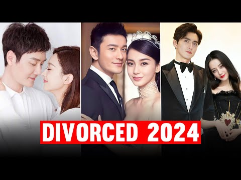 Top 10 Chinese Drama Couples Who are Divorced In Real Life! (2024 UPDATE)