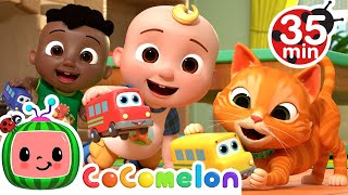 Ten Little Buses Song + More Nursery Rhymes & Kids Songs - CoComelon