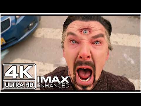 All Doctor Strange Beat Up Scenes 4K IMAX | Doctor Strange in the Multiverse of Madness |