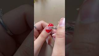 💅❣️Easy heart nail art design #nailart2023 #naildesign #youtubeshorts